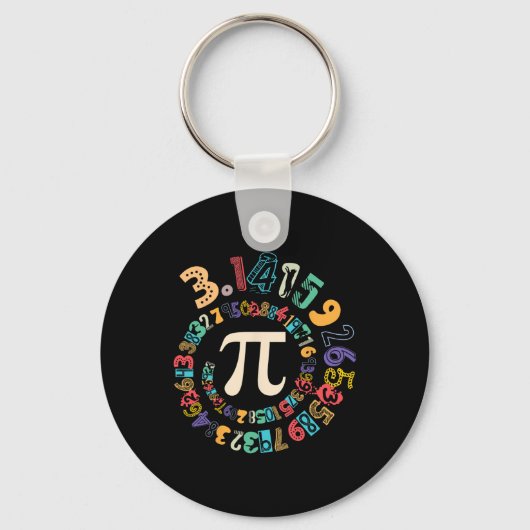 PI Dag  PI Nummer 3 Sleutelhanger (Voorkant)