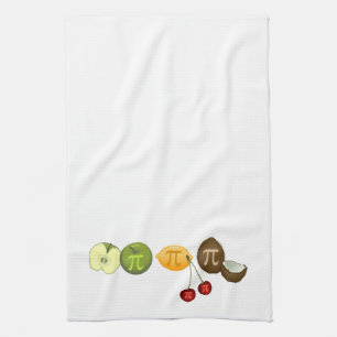 Pi dag, Pi op verschillende vruchten Theedoek