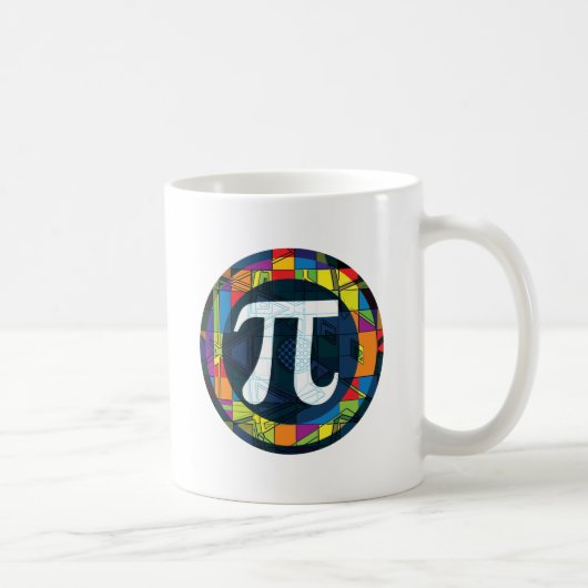 Pi-dag PI-symbolen Koffiemok (Rechts)
