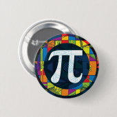 Pi-dag PI-symbolen Ronde Button 5,7 Cm (Voorkant /achterkant)