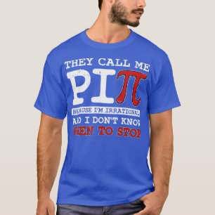 Pi Dag Pi Wiskunde 3 T-shirt