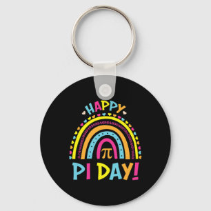 Pi-dag Shirt Spiral Pi Wiskunde leraar 3 14 luipaa Sleutelhanger