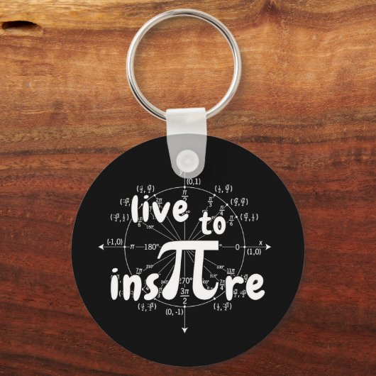Pi dag sleutelhanger (Voorkant)