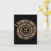 Pi Dag Spiral Wiskunde Pi Kaart (Gele Bloem)