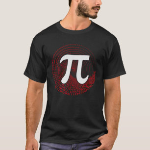 PI dag symbool cirkel Wiskunde leraar Cadeau numme T-shirt