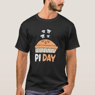 Pi-dag Taart T-shirt Pi Symbool Pi Wiskunde Kinder