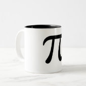 Pi Dag Tweekleurige Koffiemok (Voorkant links)