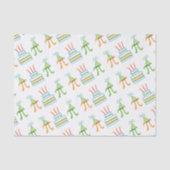 Pi Dag Verjaardag 14 Maart Weefseldocument Tissuepapier (Voorkant)