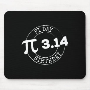 Pi Dag Verjaardag 3 14 maart 14 Wiskunde Nerd Geek Muismat
