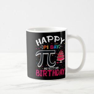 Pi-dag Verjaardag Wiskunde Liefhebber Gelukkige Pi Koffiemok