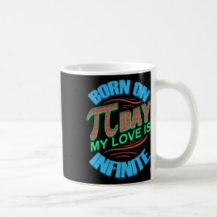 Pi Dag Verjaardagscadeau Geboren op Pi Dag Mijn Li Koffiemok