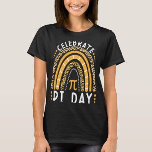 Pi-dag vieren Symbool MaThematische Wiskunde Teach T-shirt