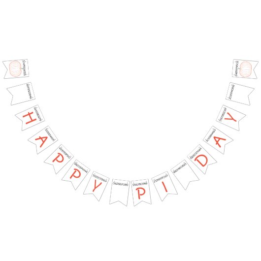 Pi Dag Vlaggetjes (Alle)