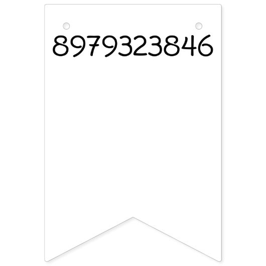 Pi Dag Vlaggetjes (Tweede vlag)