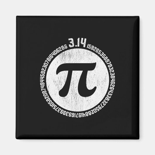 Pi-dag voor Wiskunde-docenten Magneet (Voorkant)