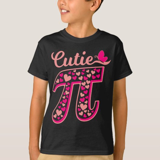 pi dag vrouwen Mannen peuter Wiskunde leraar cutie T-shirt (Voorkant)