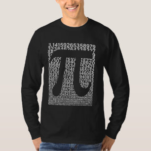 Pi-dag Wiskunde Docent Pi Symbool 3.14 Pi-dag T-shirt