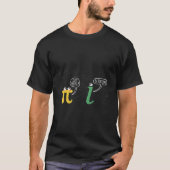 Pi Dag Wiskunde Geek Nerd Rationele Wiskunde Pun T-shirt (Voorkant)