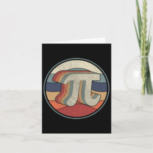 Pi Dag Wiskunde jaren 70 jaren 80 Reto Pi Symbool Kaart