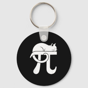 Pi Dag Wiskunde Kat Nerd Komedie Leraar Student Pi Sleutelhanger