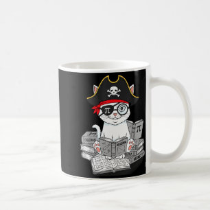 Pi-dag Wiskunde Kat Nerd Wiskunde Piraat Leraar St Koffiemok