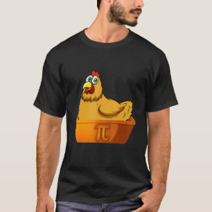 Pi-dag Wiskunde Kip Pot Pastei Geek Nerd Wiskunde  T-shirt
