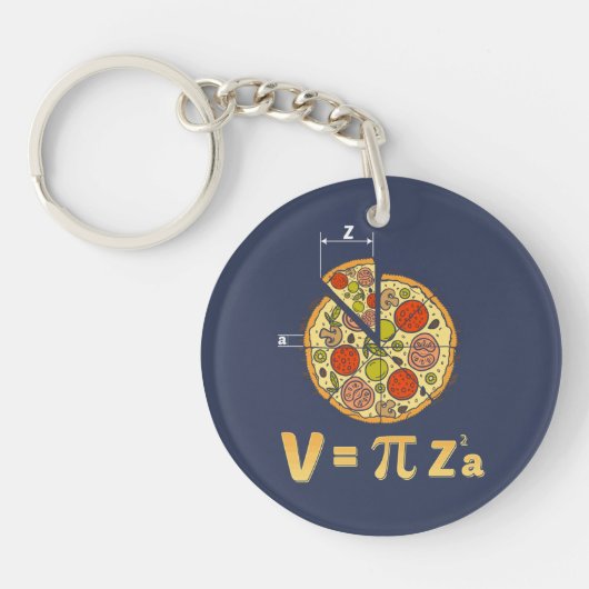 Pi-dag wiskunde nerd 314 Grappig Sleutelhanger (Voorkant)