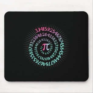 Pi-dag Wiskunde Nerd Geek 3.1415 Irrationeel Numme Muismat