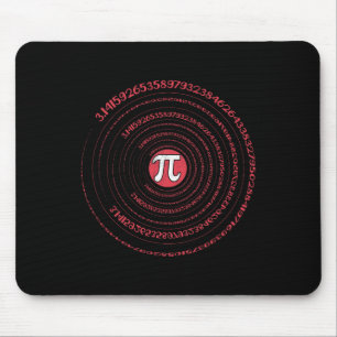 Pi-dag Wiskunde Nerd Geek 3.1415 Irrationeel Numme Muismat