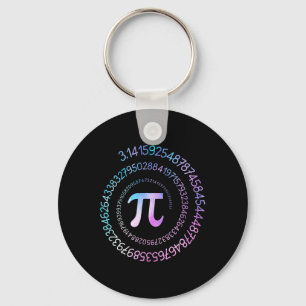 Pi-dag Wiskunde Nerd Geek 3.1415 Irrationeel Numme Sleutelhanger