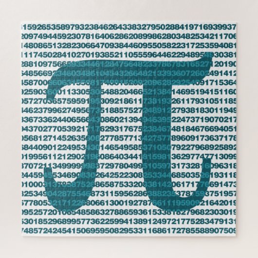 Pi Dag Wiskunde Nerd Legpuzzel (Verticaal)
