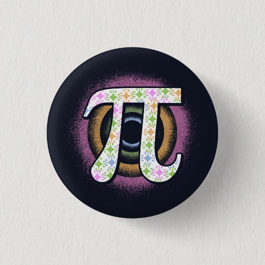 Pi Dag Wiskunde Nerd Ronde Button 3,2 Cm (Voorkant)
