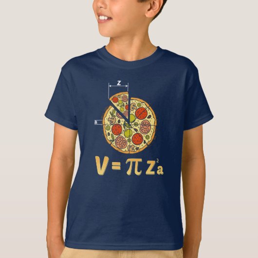 Pi Dag Wiskunde Nerd T-shirt (Voorkant)