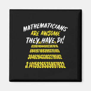 PI Dag Wiskunde Science Funny Teacher Gift Mannen Magneet