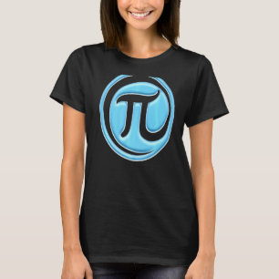 Pi-dag Wiskunde symbool Mannen voor mahematics gee T-shirt