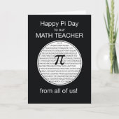 Pi-dagcyclus Kaart (Voorkant)