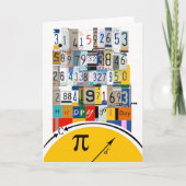 Pi-daggroeten, snoeigetallen kaart (Voorkant)