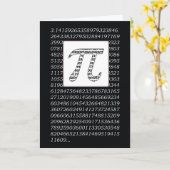 Pi-dagnummers Kaart (Gele Bloem)