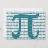 Pi-dagnummers Kaart (Voorkant)