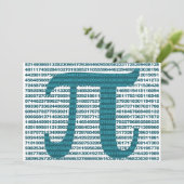 Pi-dagnummers Kaart (Staand voorkant)