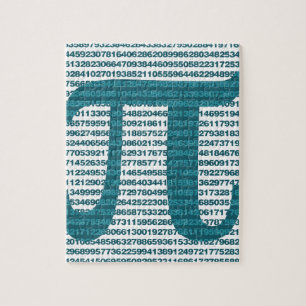 Pi-dagnummers Legpuzzel