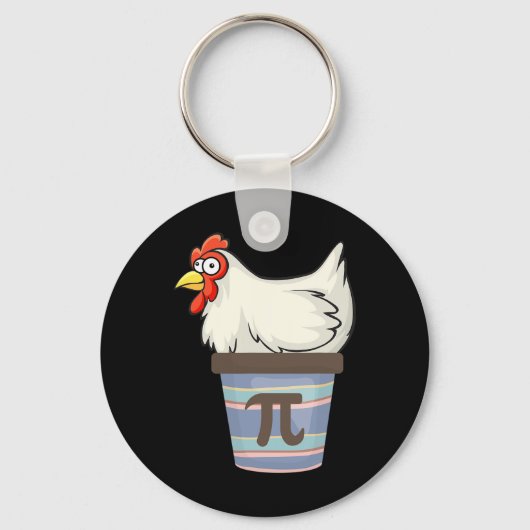 Pi Day 2025 Wiskunde Lover Wiskunde Kippot Pie Sleutelhanger (Voorkant)