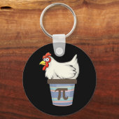 Pi Day 2025 Wiskunde Lover Wiskunde Kippot Pie Sleutelhanger (Voorkant)