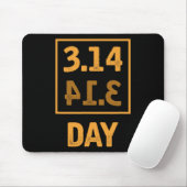 Pi Day - 3.14 = Pie Byckwards toeval Muismat (Met muis)