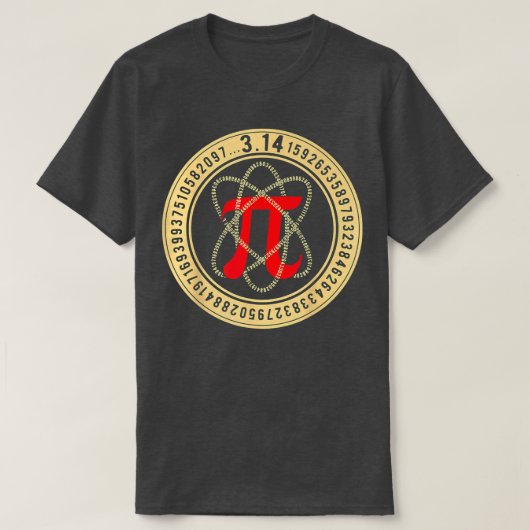Pi Day Atom Pi Wiskunde Geek Science Lovers Premiu T-shirt (Design voorkant)