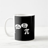 Pi Day Be Rational Get Real Funny Wiskunde Compare Koffiemok (Links)