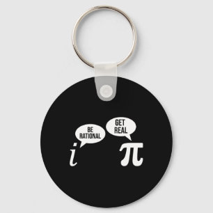 Pi Day Be Rational Get Real Funny Wiskunde Compare Sleutelhanger