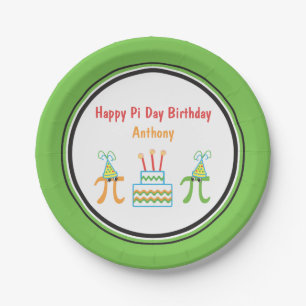 PI Day Birthday Naam toevoegen Papier Bord