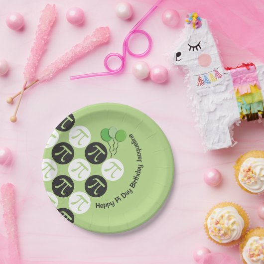 Pi Day Birthday Paper Bord (Feest)