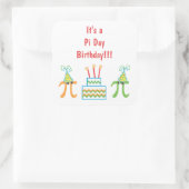 Pi Day Birthday Stickers (Tas)